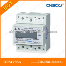 DRM75SA Einphasiger Din-Rail elektronischer Energiezähler